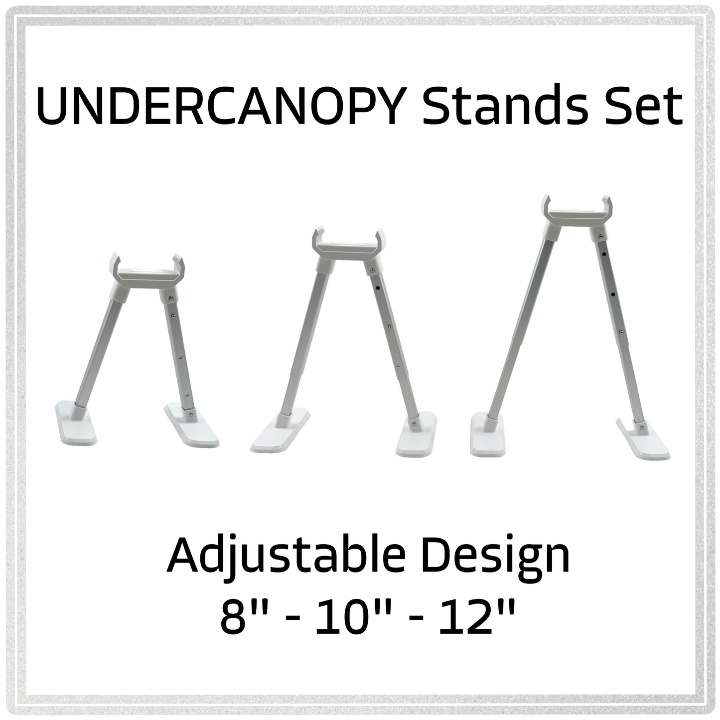 UNDERCANOPY 120W LED - Stands Set